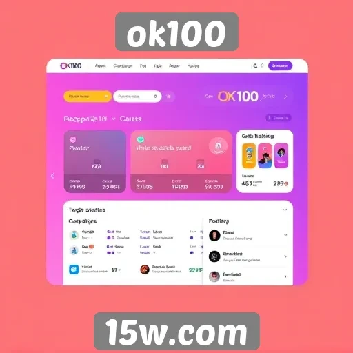 Plataforma ok100 se destaca pela interface amigável